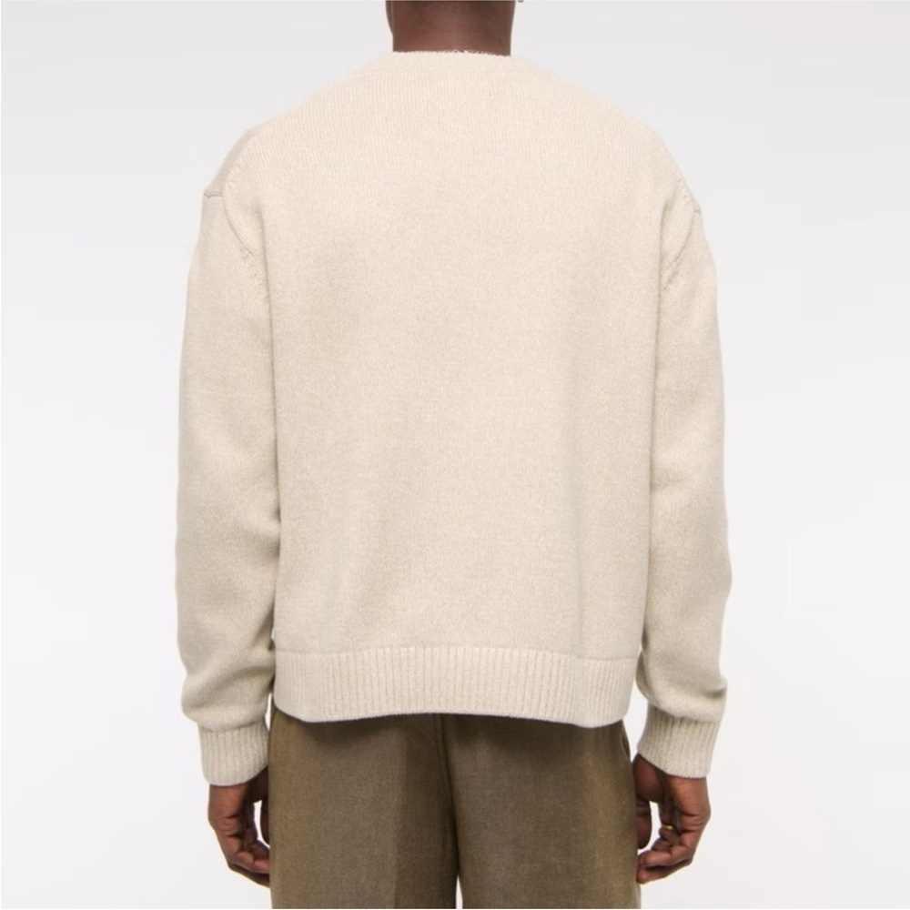 Abercrombie & Fitch Cream Guinness Crewneck - Picture 4 of 6